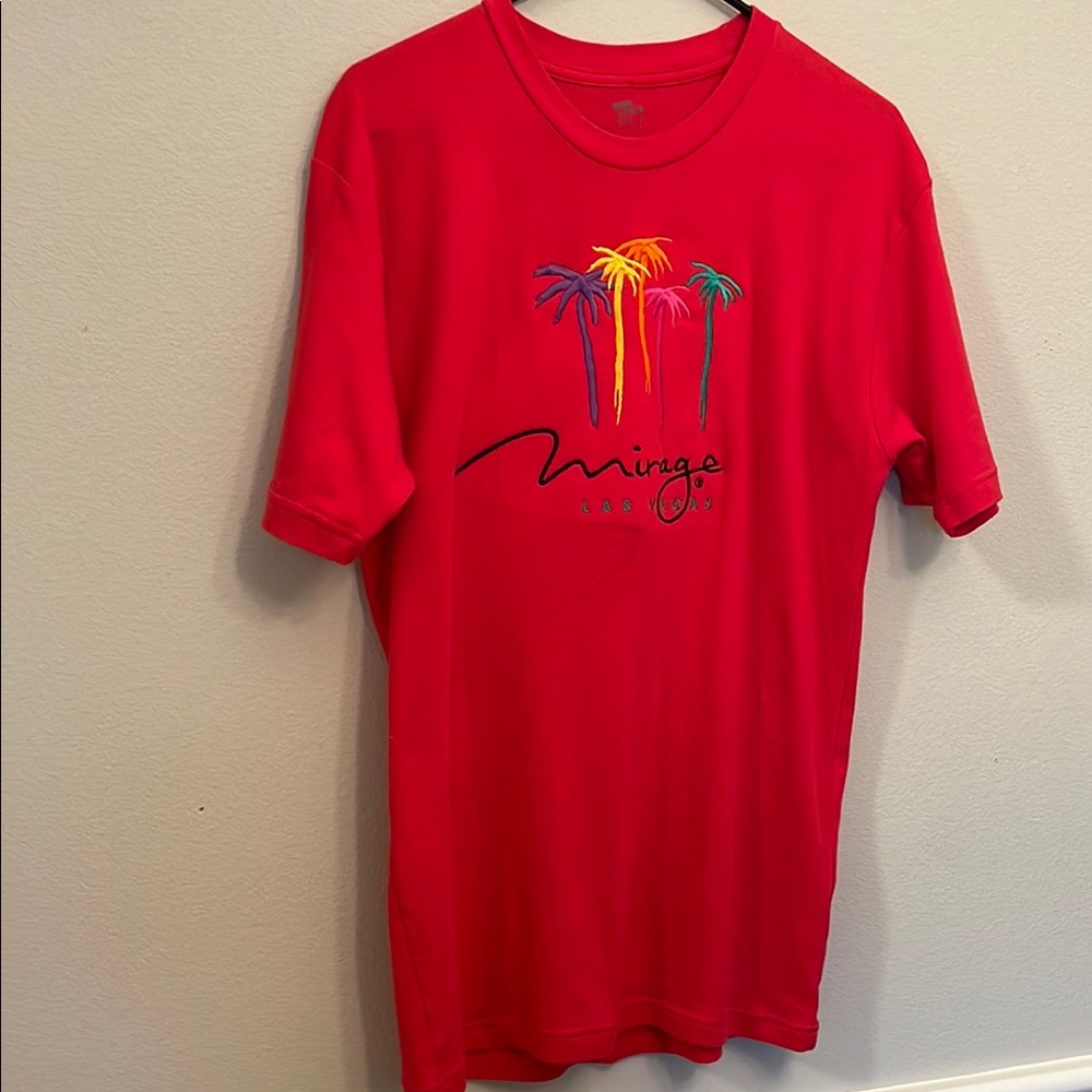 Vintage Mirage Las Vegas palm shirt